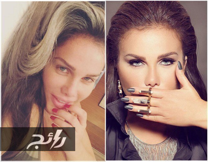 شاهد بالصور كيف تتغيرت أشكال النجمات بعد إزالة الرموش الصناعية!