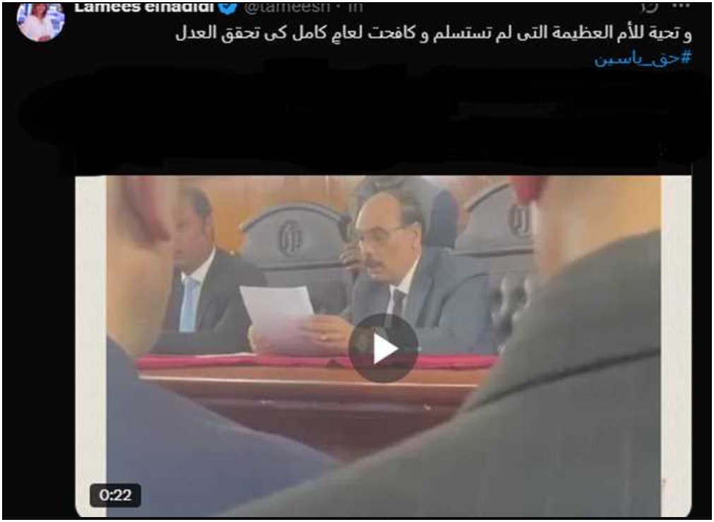 ماذا قالت لميس الحديدي بعد حكم المؤبد في قضية الطفل ياسين؟.. تعليقها يثير تفاعل واسع على السوشيال ميديا 6 419