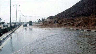 سقوط أمطار في الغردقة