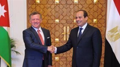 الرئيس السيسى يجرى اتصالاً بملك الأردن... تعرف على السبب