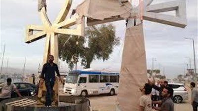 غضب قبطي عارم.. إزالة مُجسم مفتاح الحياة بالأقصر والتأويلات الطائفية المفخخة