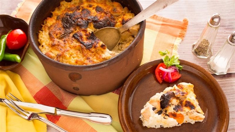 الأرز المطبوخ قد