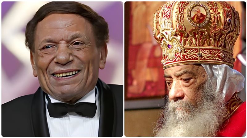 عادل إمام يقبل يد