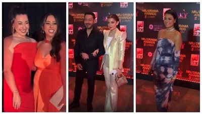 صور للفنانين في حفل توزيع جوائز كأس إنرجي للدراما وأسماء جلال تتألق
