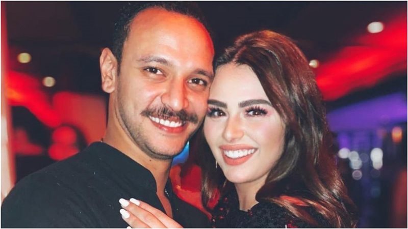 اخر ظهور لهنادى واحمد