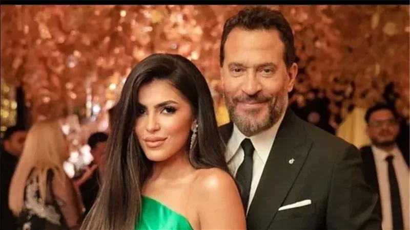 ظهور مميز لزوجة ماجد