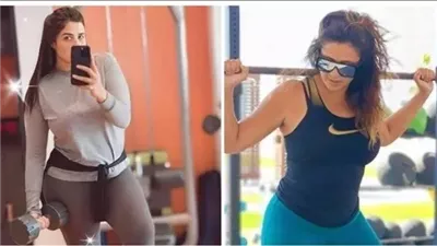 شاهد آخر ظهور للفنانة ياسمين عبد العزيز في الجيم وبإطلالة مميزة وجذابة