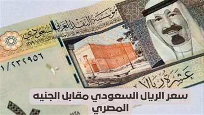 سعر الريال السعودى اليوم الخميس مقابل الجنيه المصري بالبنوك .. تغيير 5000 ريال بكام في السوق السوداء؟