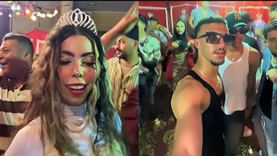 الحضور بالزي الشعبي .. عيد ميلاد بلوجر في التجمع ينتهي بمشاجرة بالأسلحة البيضاء