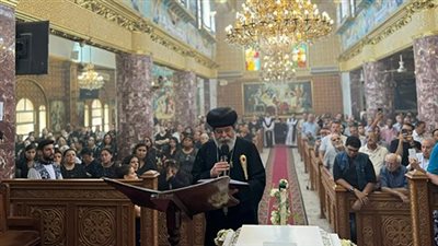 الحزن يخيم على محافظة الشرقية عقب وفاة القمص انجيلوس كاهن كنيسة العذراء