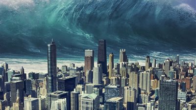 تسونامي تهدد هذه الدول العربية بعد اقترابه من البحر الأبيض