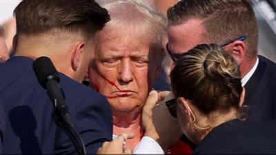 نجاة  ترامب من محاولة اغتيال جديدة بعد اكتشاف قناص بالقرب من مسار الطائرة الرئاسية