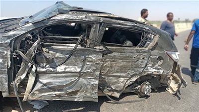 العربيه انقلبت وولعت ومعدتش لها ملامح...ننشر تفاصيل رحلة الموت التى أودت بحياة المنتجين التلاته