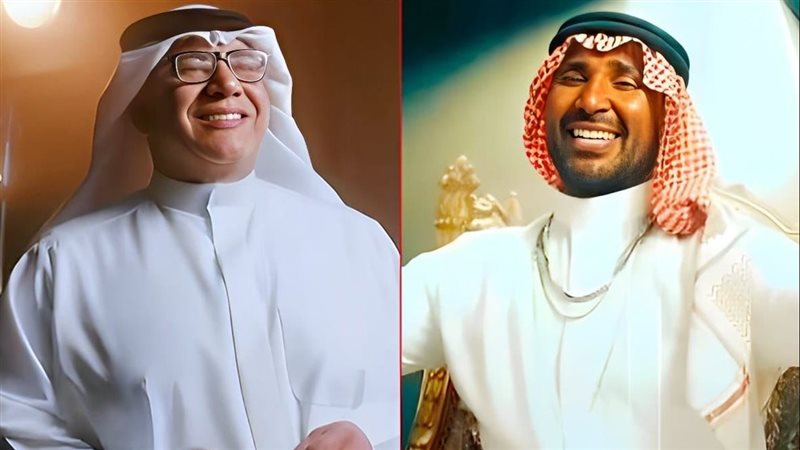 ظهر بالزي الخليجي..