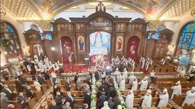 شعب كنيسة العذراء محرم بك غدا الأربعاء وزيارة البابا تواضروس