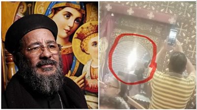 بيان القمص عبد المسيح بسيط بخصوص مقاطع الفيديو لظهور العذراء مريم في كنيسة مسطرد