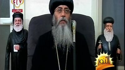 بالفيديو | رد رائع من مطرن القدس علي الخطاب المستفز من الوزير الاسرائيلي و يظهر ضعب الجانب الاسرائيلي والوثائق التي تثبت احقيتنا بالدير