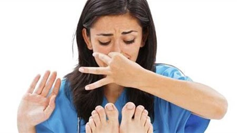 رائحة القدم الكريهة