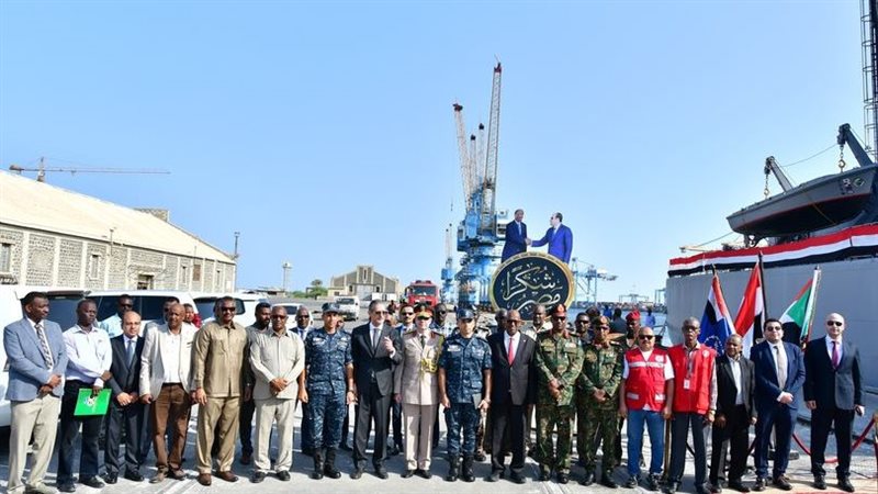 سفينة مصرية في السودان