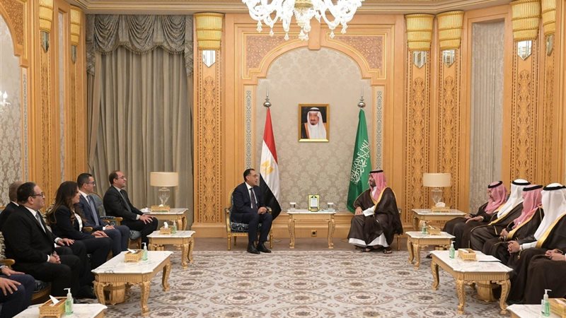 مدبولي وولي العهد