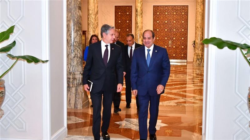 الرئيس السيسي وبلينكن