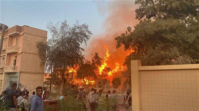 إلهام شاهين والمنتج يستغيثان.. تفاصيل حريق مدينة الإنتاج الإعلامي وحجم الأضرار والخسائر حتى الآن