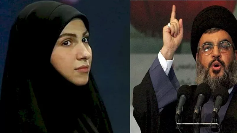 حسن نصر الله وابنته