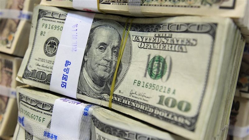 هبوط سعر الدولار