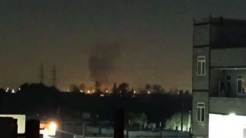قصف إيران