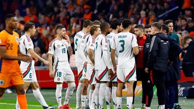 مشاهد مـ  رعبة وتوقف مباراة هولندا والمجر في تصفيات أمم أوروبا.. ماذا حدث؟