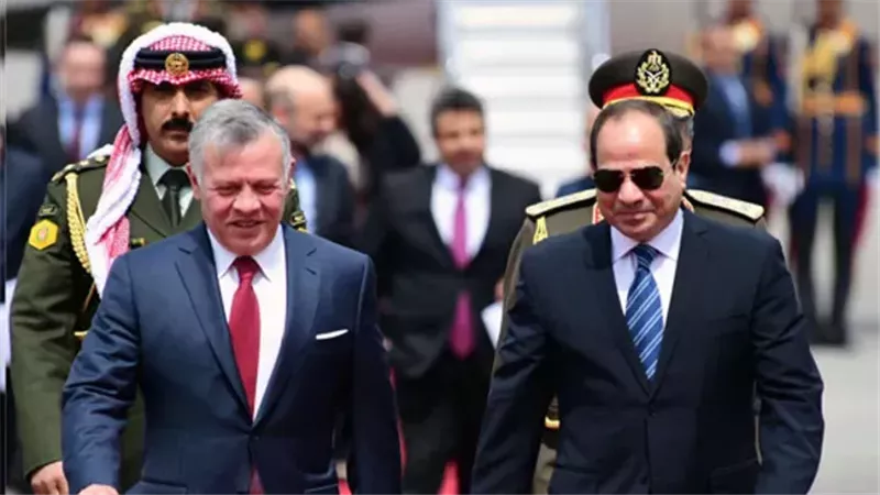 الرئيس السيسي وملك