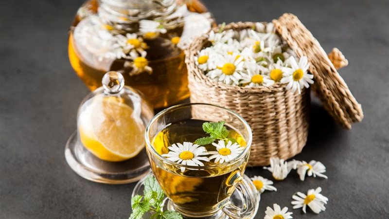 يُعرف شاي البابونج