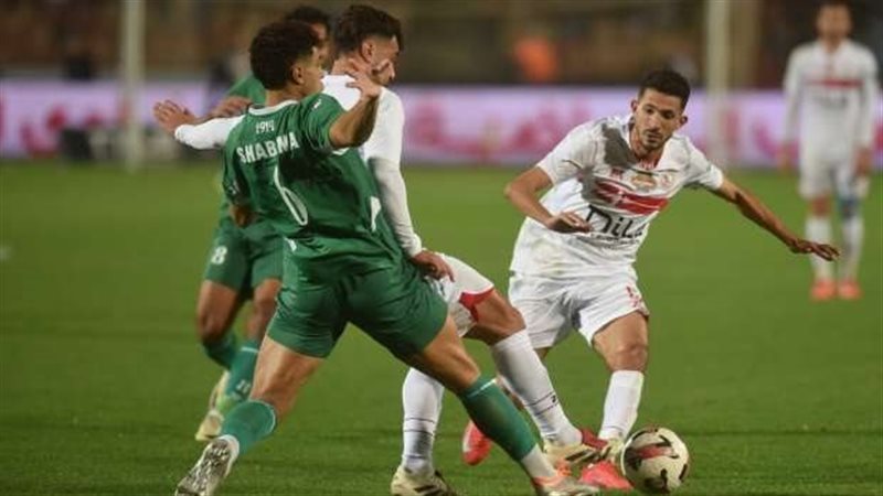 مباراة الزمالك والمصري