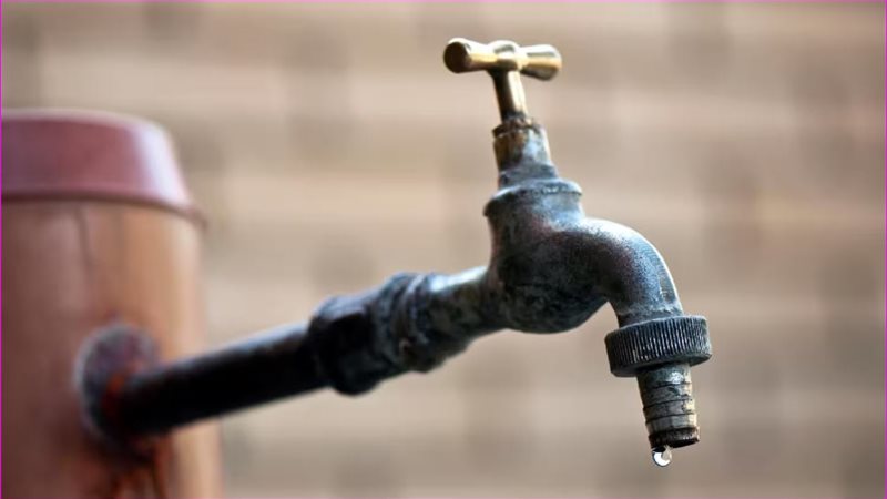 قطع المياه عن قرى