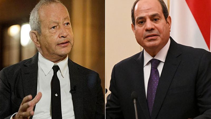 السيسي - ساويرس