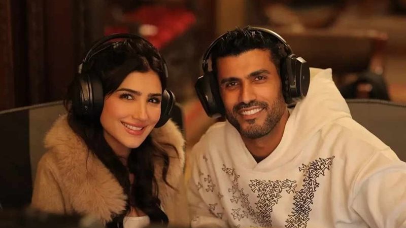 مي عمر ومحمد سامي