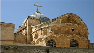 اندلاع ح ري ق هائل بالقرب من كنيسة القيامة في القدس