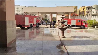 عاجل حــ،ـ،ـريق هائل داخل مدرسة الشيخ زايد الثانوية بنات والدفع بسيارات الإطفاء لإخماد النـ،ــيران - مديرية أمن الجيزة تتحرك علي الفور  هل يوجد وفيات واصابات؟