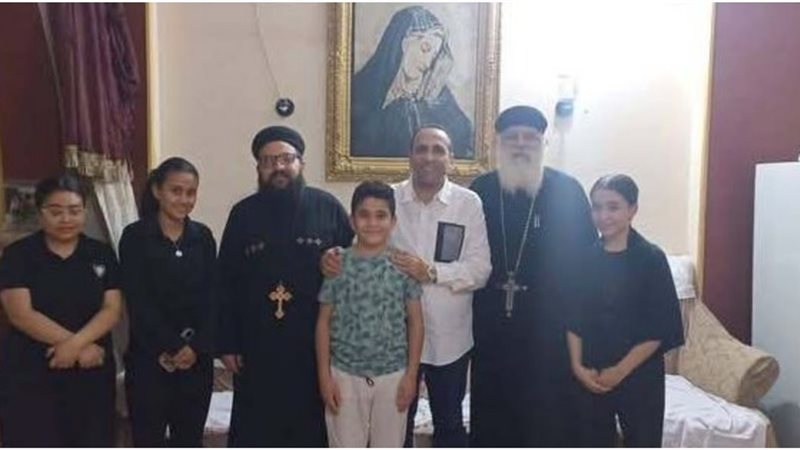 أسرة منال نجيب جرجس
