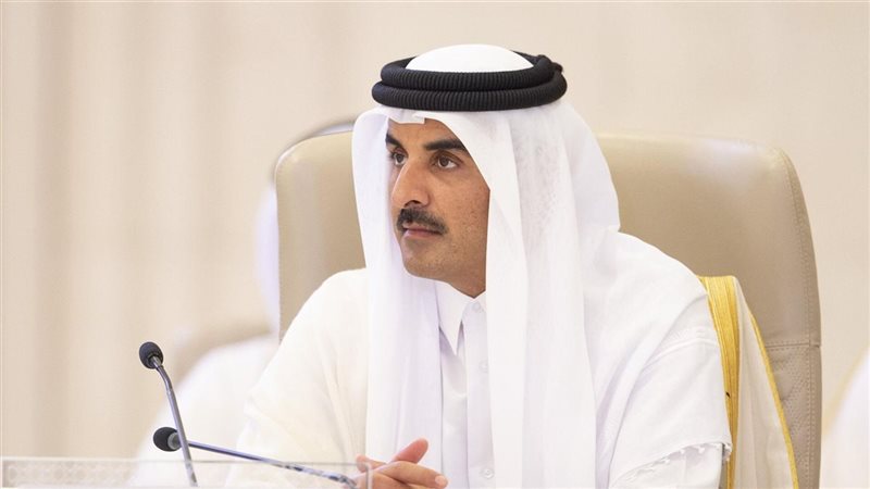 أمير قطر ينسحب دون