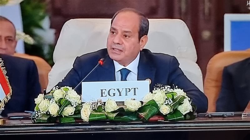 كلمة السيسي تهز القمة
