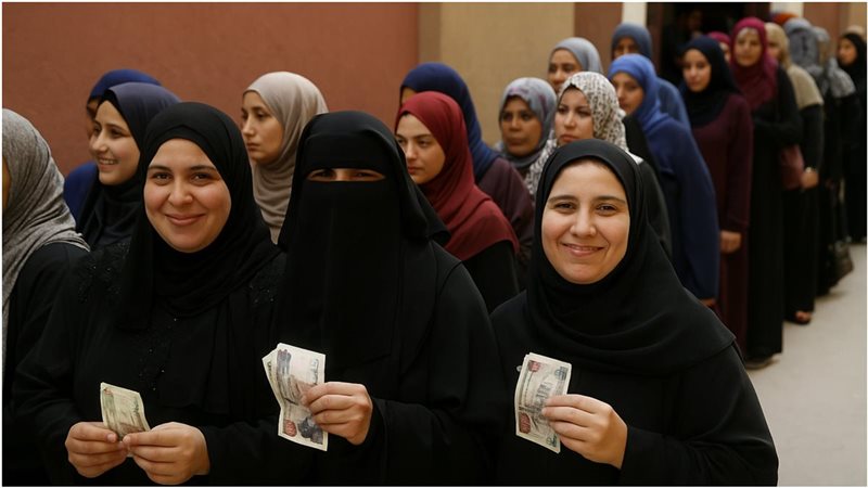 معاش السيدات غير
