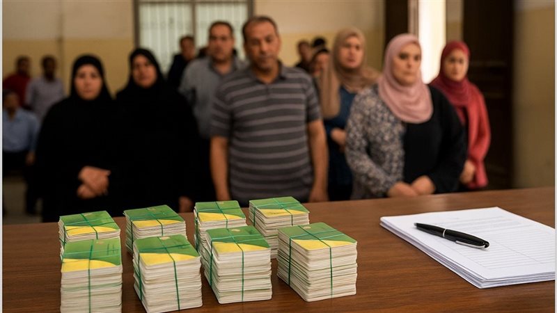الفئات المستحقة رسميًا