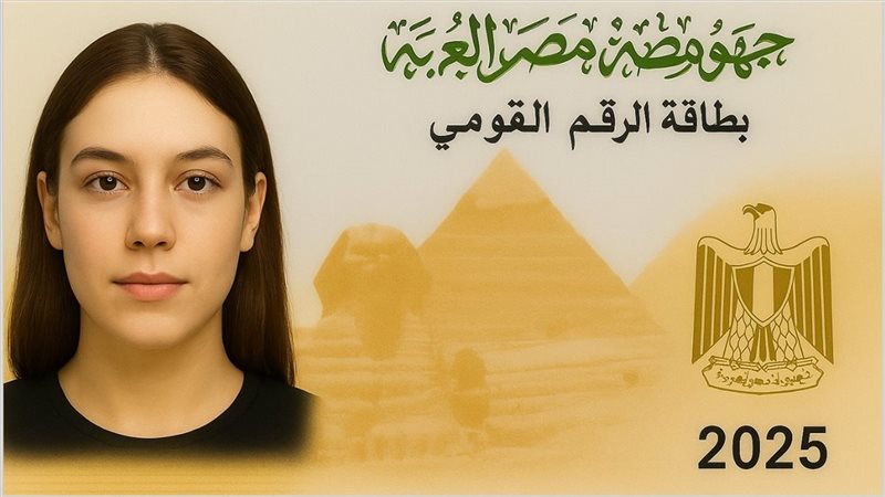 بطاقة الرقم القومي