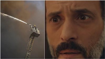 هل تنبأ مسلسل النهاية بما حدث؟.. حريق سنترال رمسيس يقطع الإنترنت والموبايل – كأن يوسف الشريف كان شايف كل اللي حصل في مصر