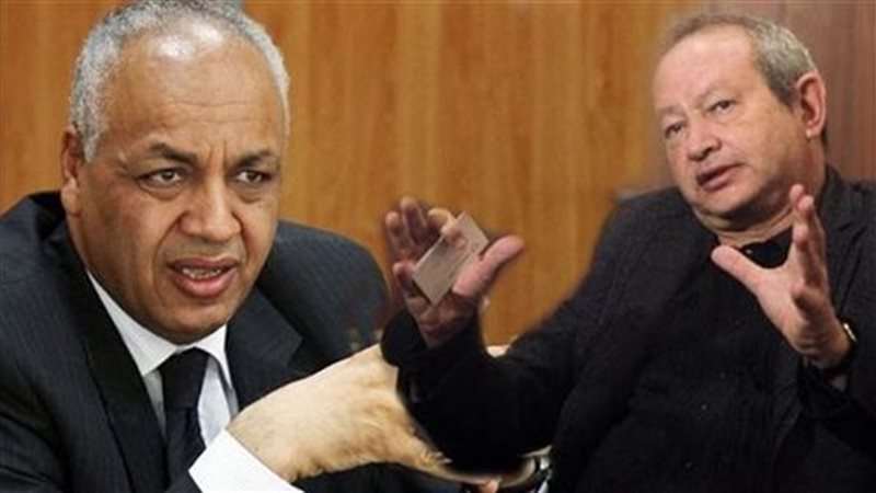 مصطفى بكري وساويرس