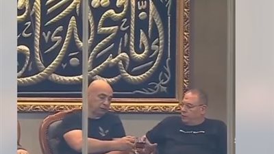تفاصيل لقطة الشاي التي أثارت الجدل بين حسام حسن وطارق سليمان