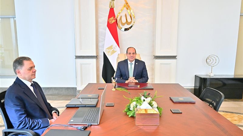 الرئيس السيسي- وزير