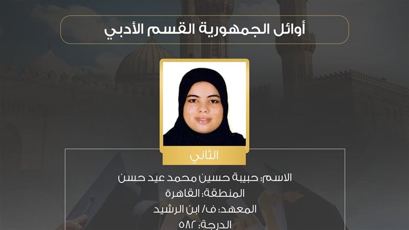 أوائل الثانوية الازهرية