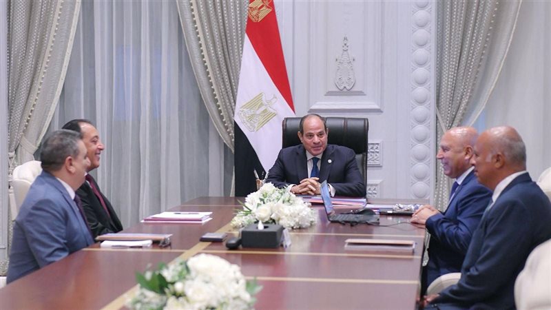 اجتماع الرئيس السيسي